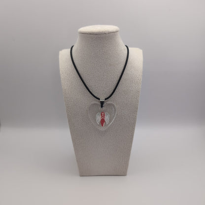 Lommeengel, halskæde