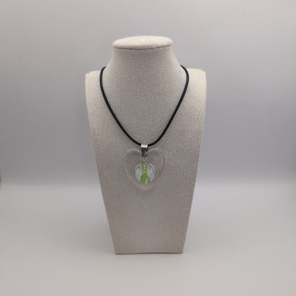 Lommeengel, halskæde