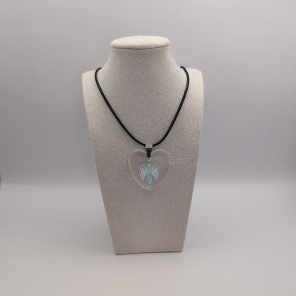 Lommeengel, halskæde