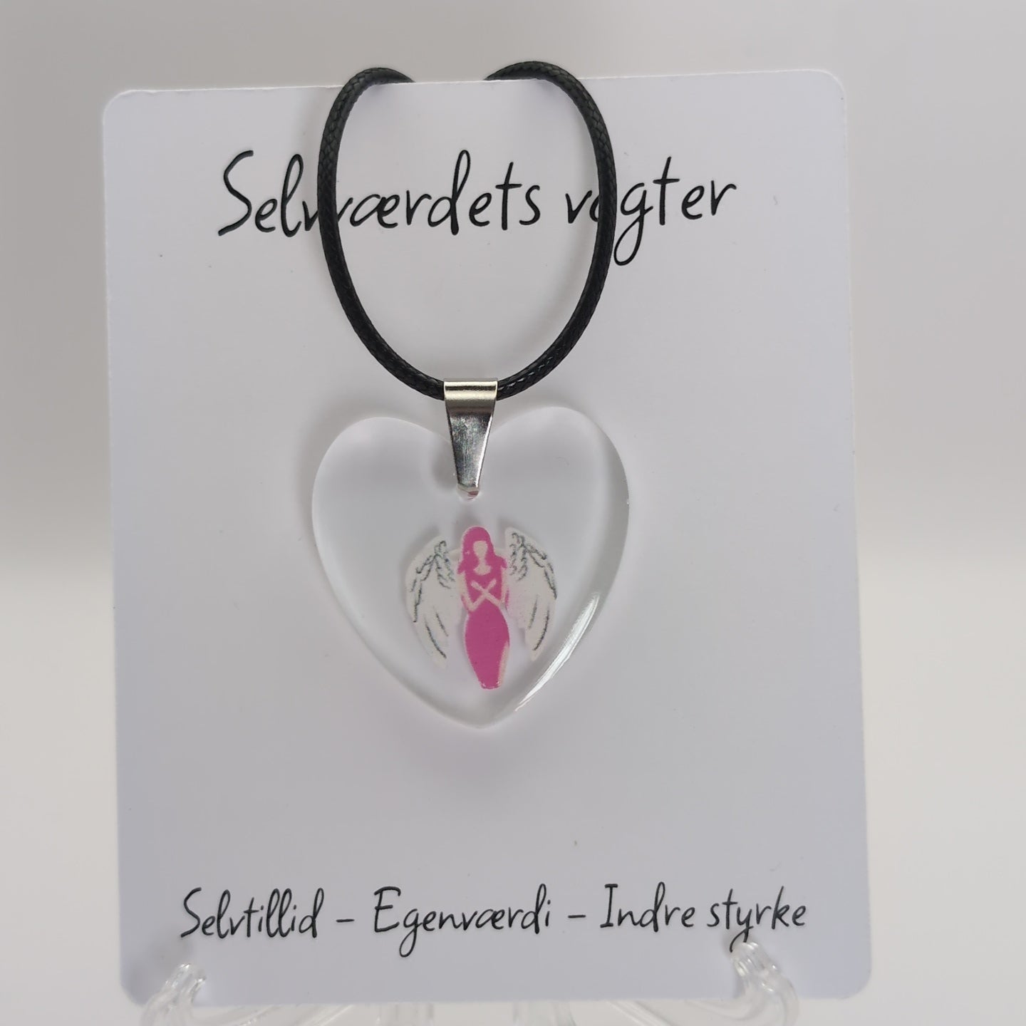 Lommeengel, halskæde