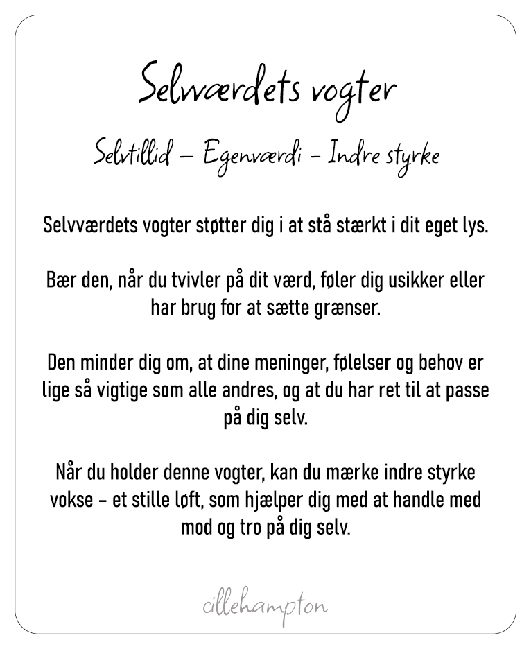 Lommeengel, halskæde