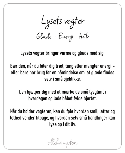Lommeengel, halskæde